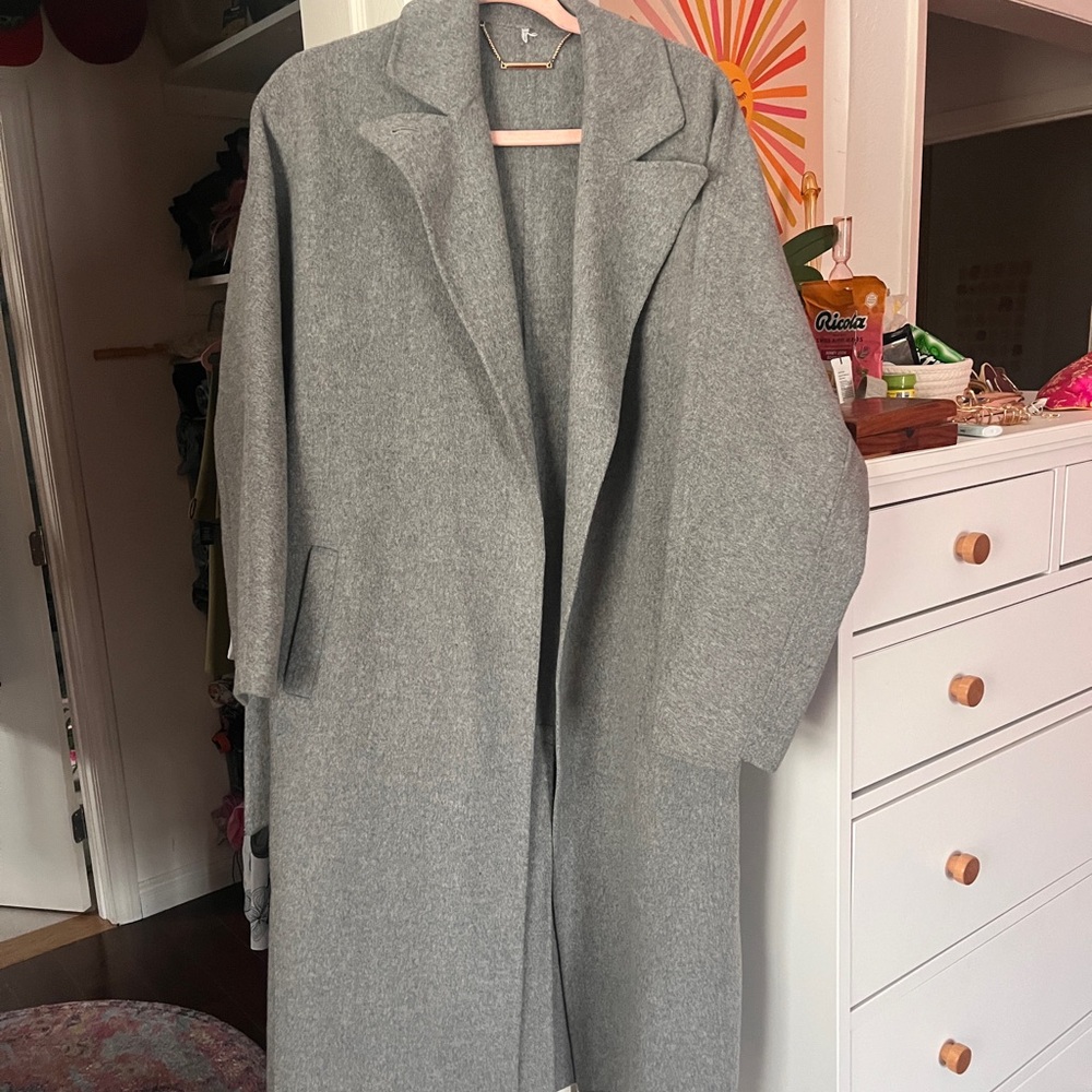 Wool/cashmere Pea coat